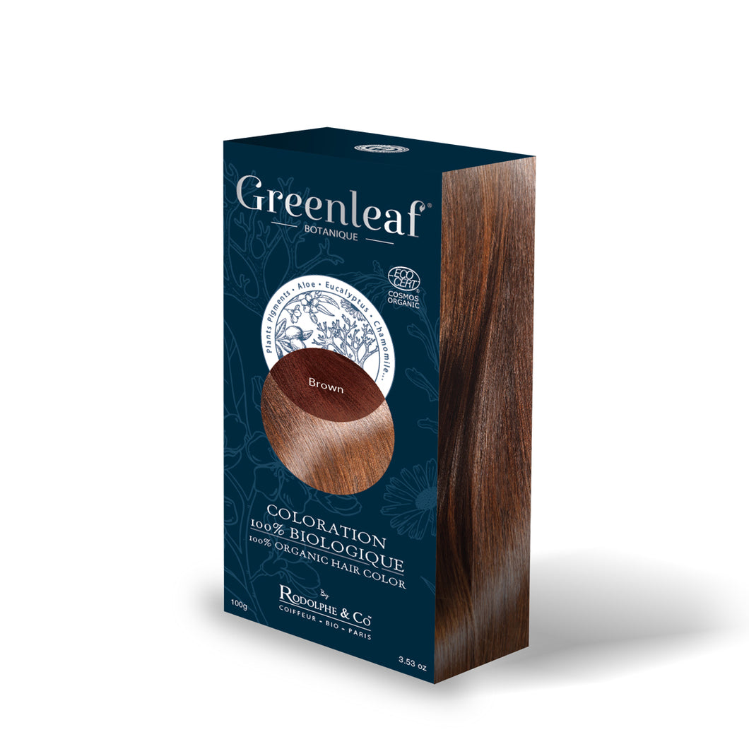 Greenleaf Botanique - Organic Hair Color - Brown 100g