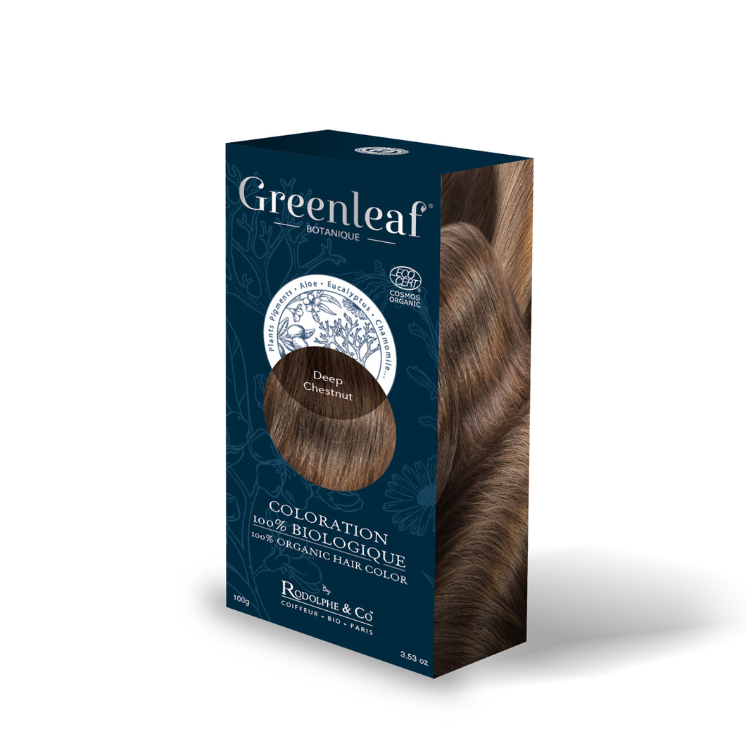 Greenleaf Botanique - Organic Hair Color - Deep Chestnut 100g